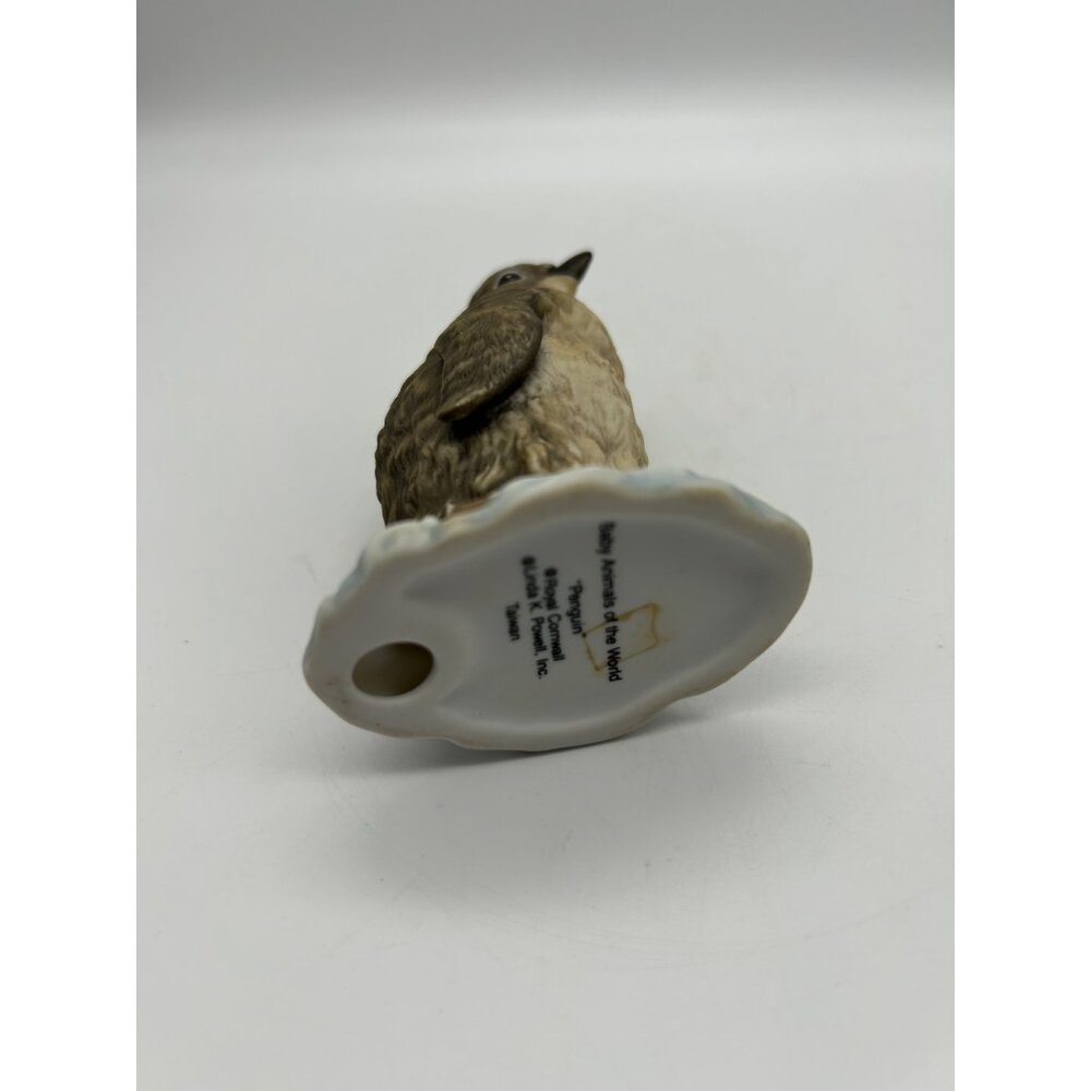 Vintage Baby Animals of the World Porcelain Penguin Figurine Linda K. Powell Tai - Picture 5 of 7